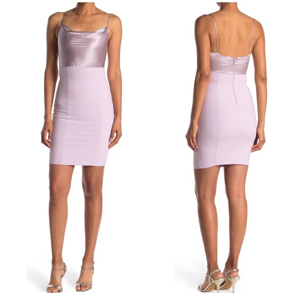 NWT Cinq a Sept Karina Dress 4 purple lavender lilac wedding party cocktail - Picture 1 of 12
